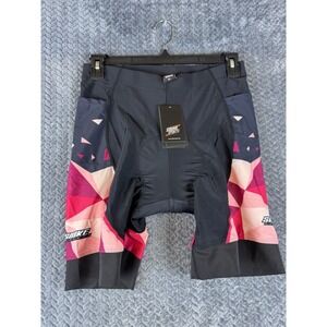 Souke Sports Compression Cycling Shorts Mens XL Black Padded Anti Slip Leg Grips